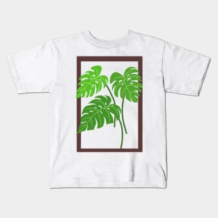 Green leaf Kids T-Shirt